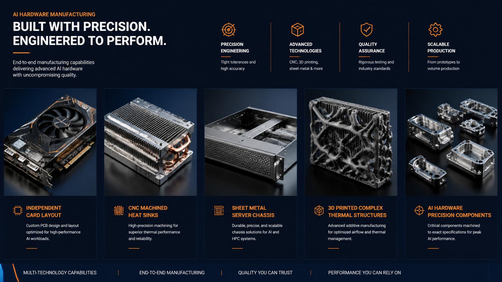 AI Hardware Manufacturing Capabilities