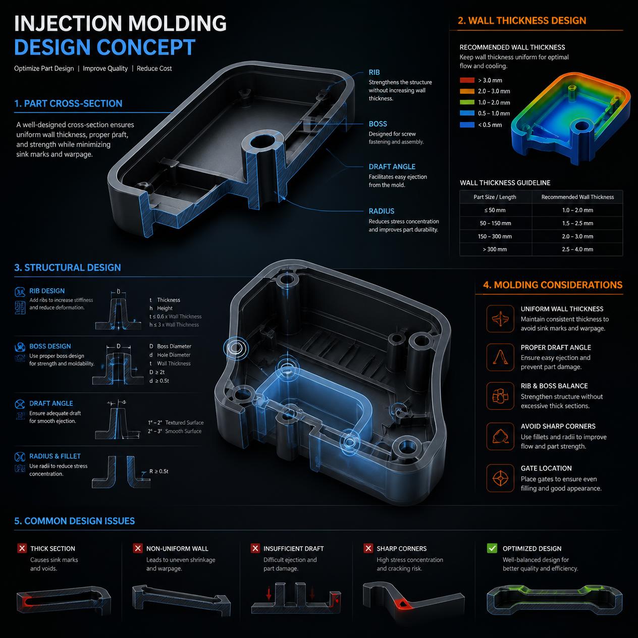 Injection Molding Design Considerations and Capabilities