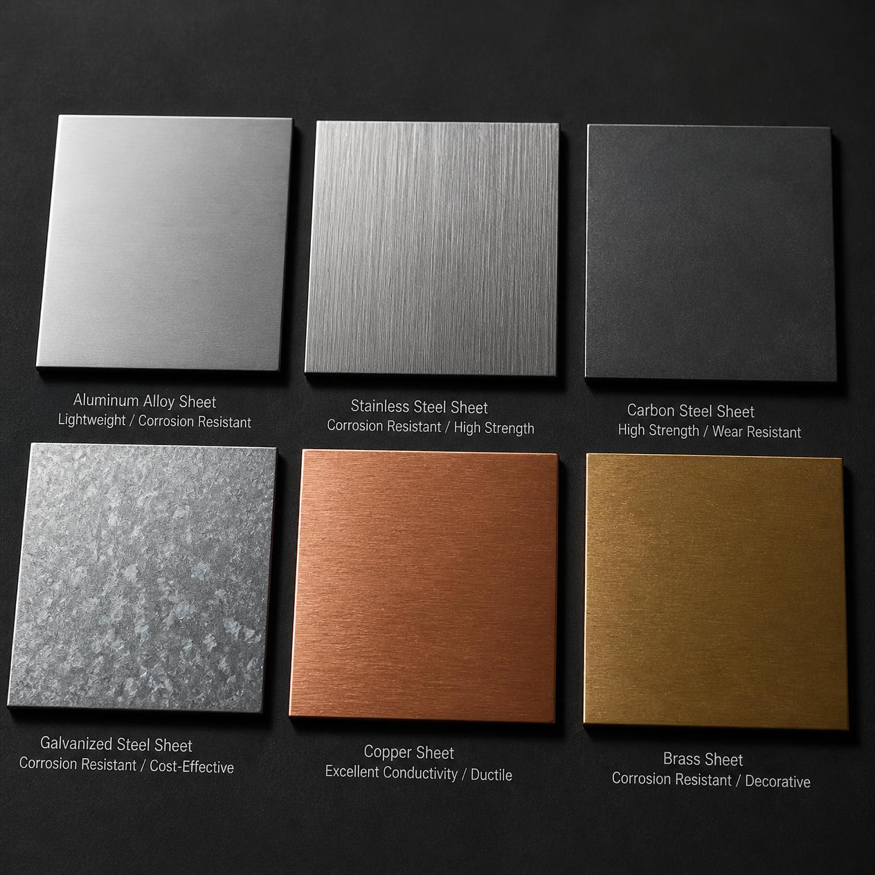 Materials for Sheet Metal Fabrication