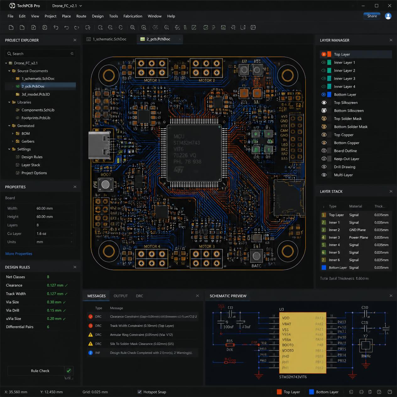 PCB Design & Layout