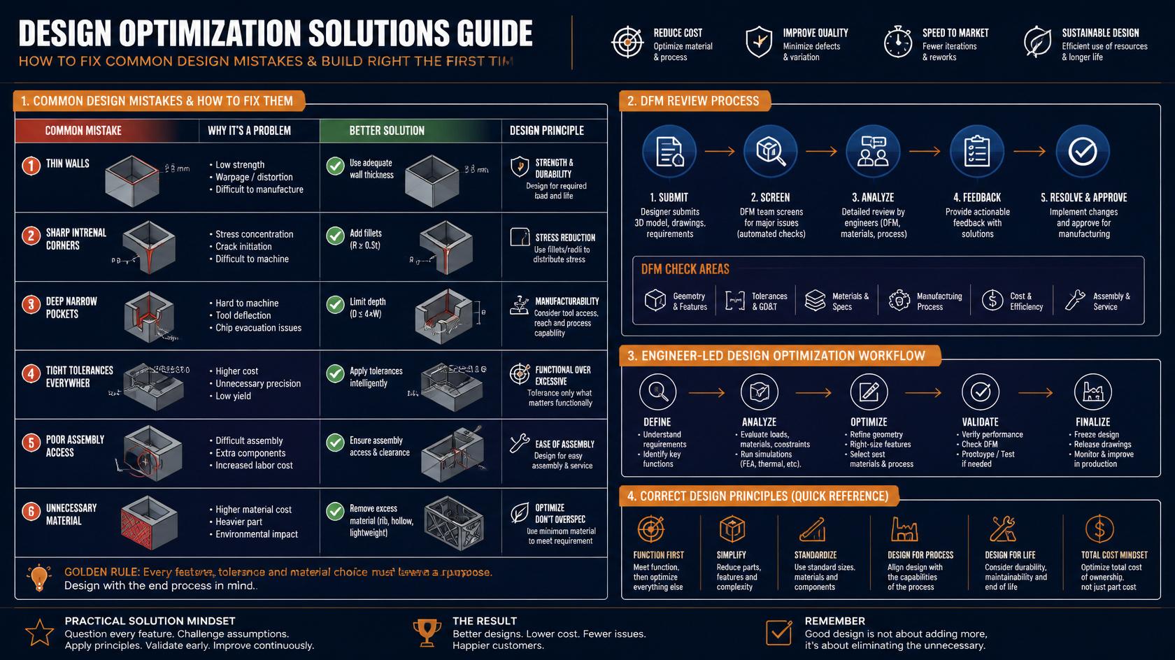 Design Optimization Guide CNC Design Optimization Guide