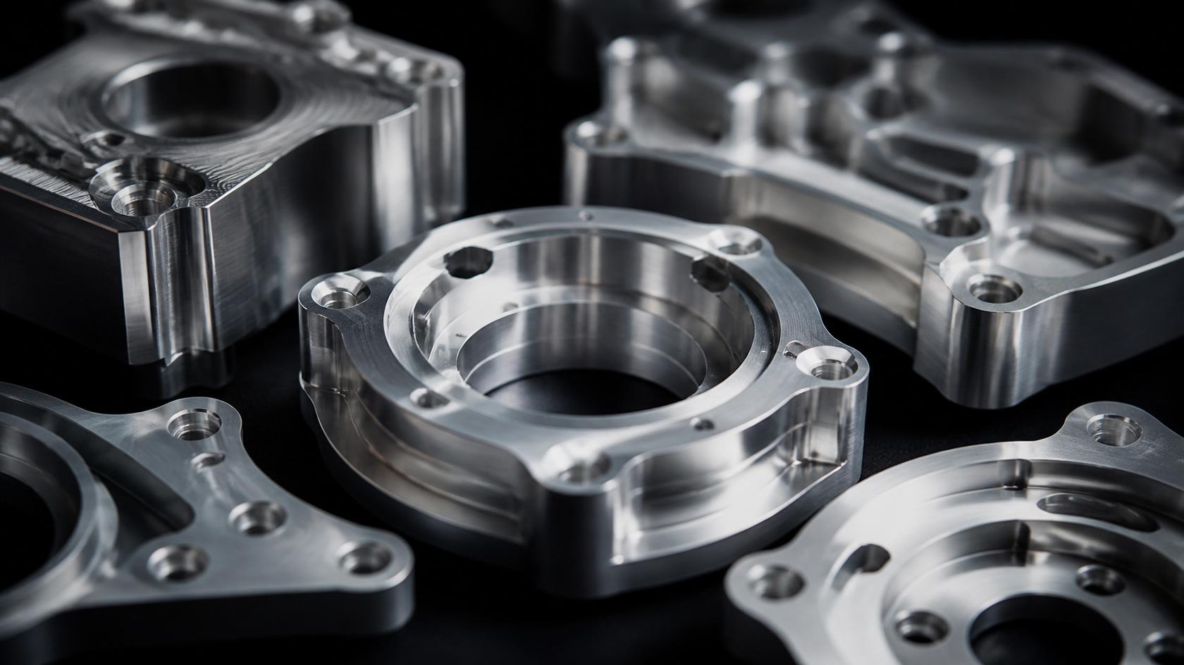CNC machined high quality aluminum alloy parts