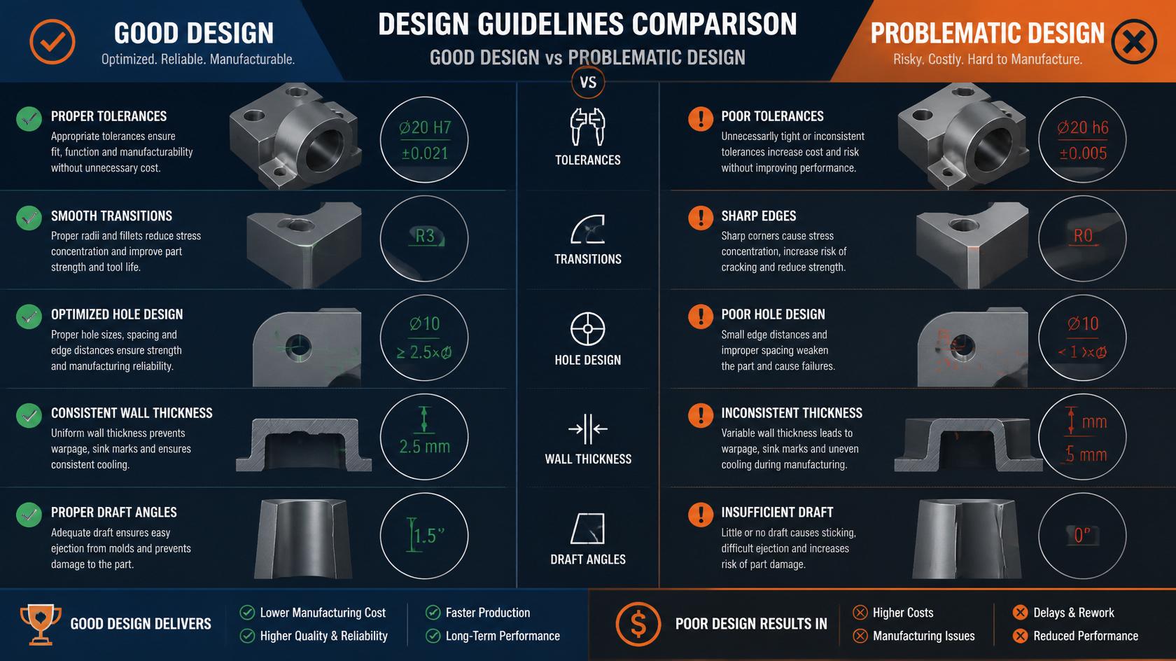 Design guidelines comparison