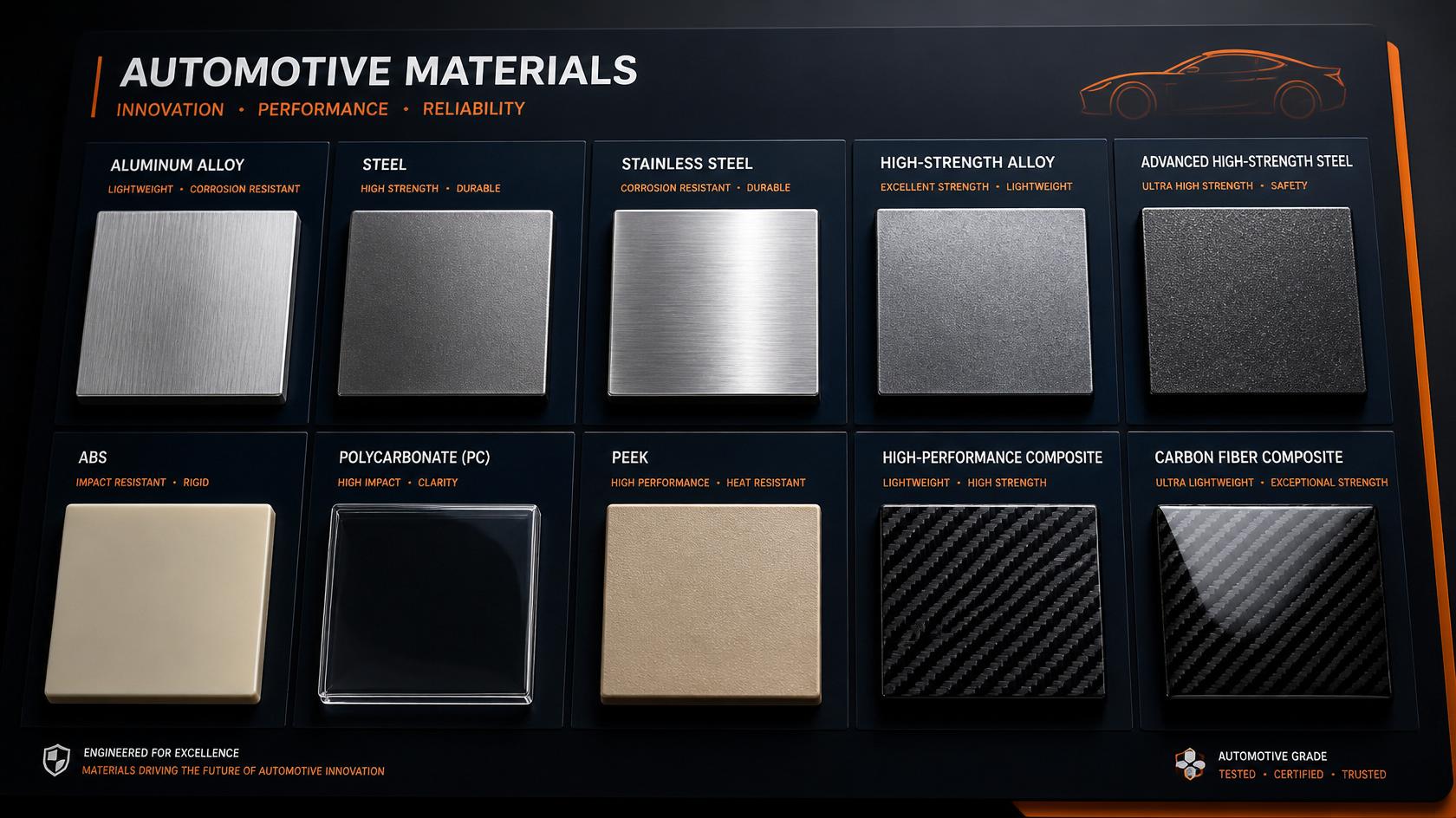 Materials for Automotive Applications