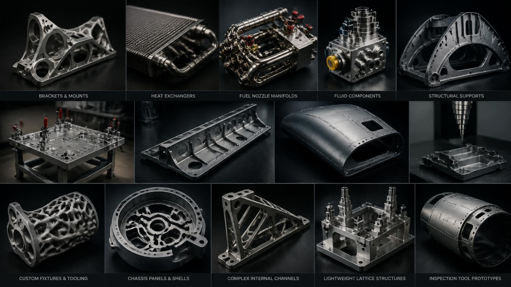 Typical Aerospace Applications & Parts