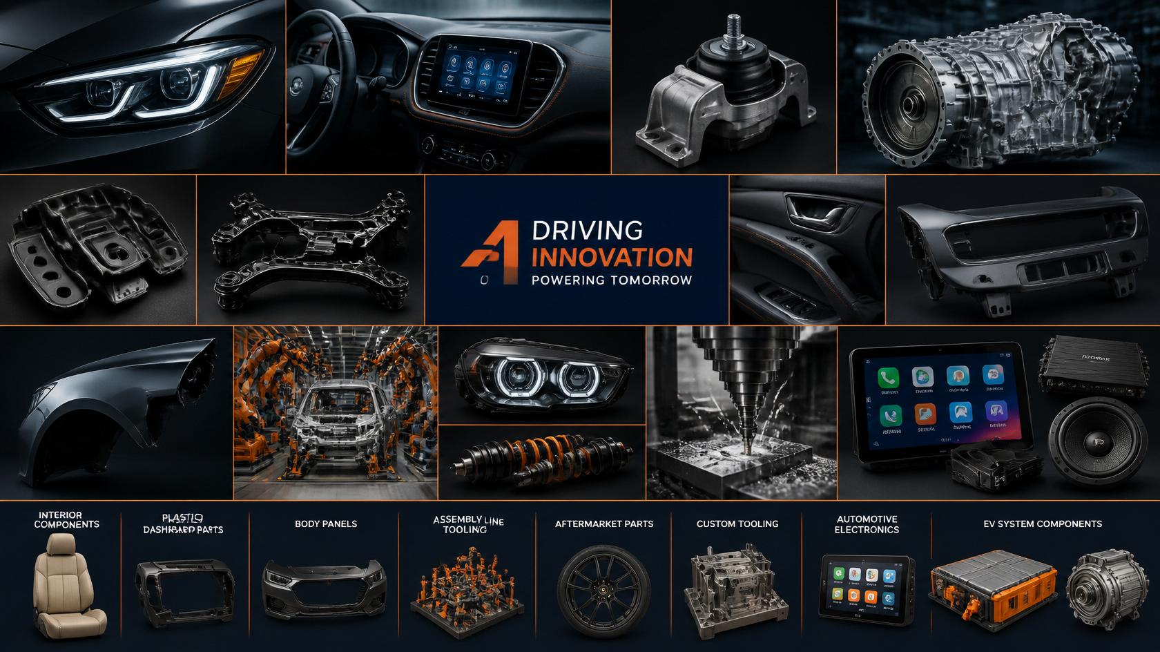 Typical Automotive Applications & Parts