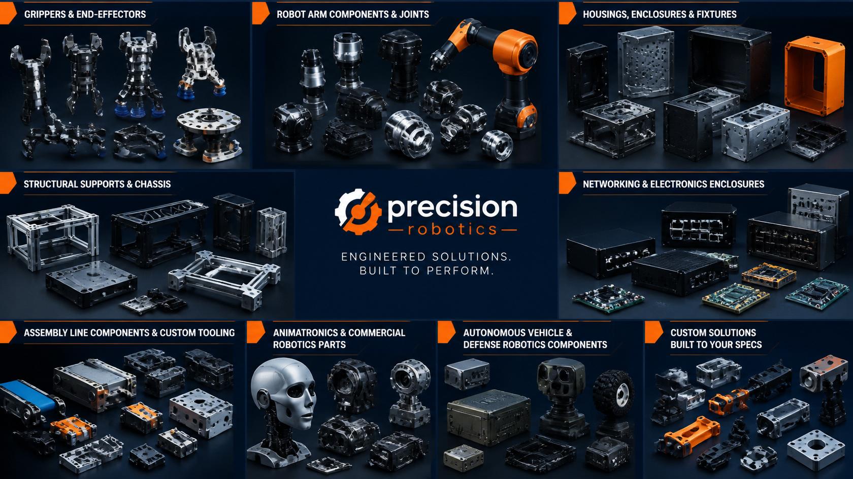 Typical Robotics Applications & Parts